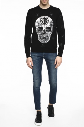 Appliqued sweater, zdjęcie 2 Appliqued sweater od Philipp Plein